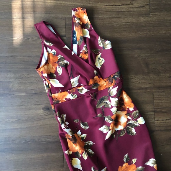 AKIRA Ruffle Trim Floral Maxi Dress - Picture 3 of 7